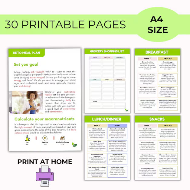 The Ultimate Keto and Low Carb Meal Plan